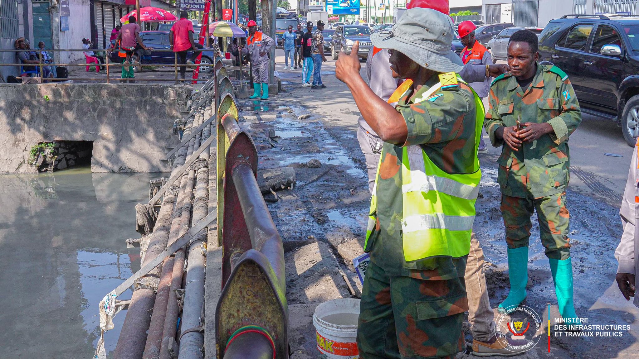 Kinshasa : Le Génie militaire renforcé sur les rivières après l’alerte du ministre John Banza Lunda