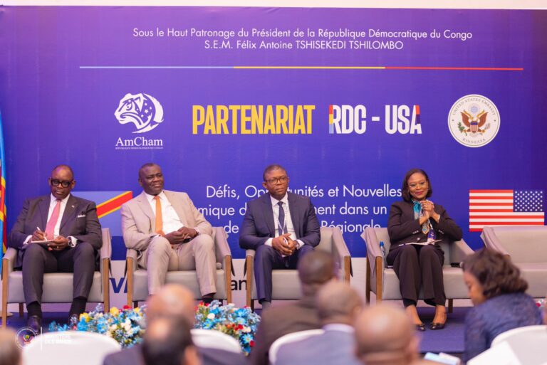 Mines en RDC : Louis Watum plaide pour des infrastructures solides et l’innovation afin d’attirer les investisseurs américains