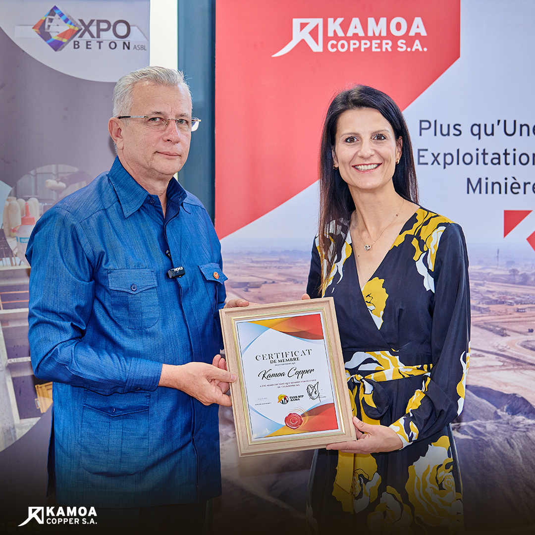 RDC : Kamoa Copper S.A singe un partenariat avec le club BTP&CMA pour le développement des compétences en ingénierie