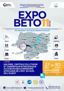 ExpoBeton RDC : Kalemie accueillera en 2026 la 11ᵉ édition d’Expobeton RDC vitrine des corridors africains