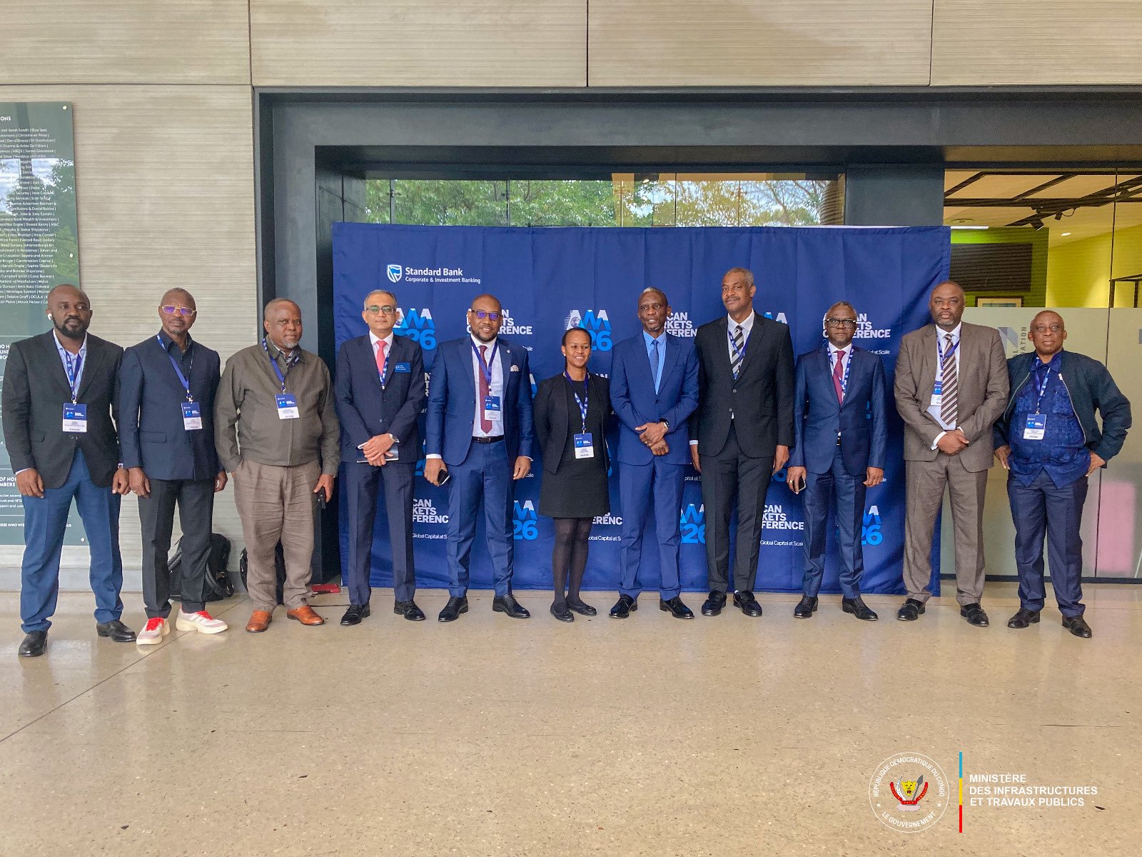 RDC–Standard Bank : accélération des projets d’infrastructures